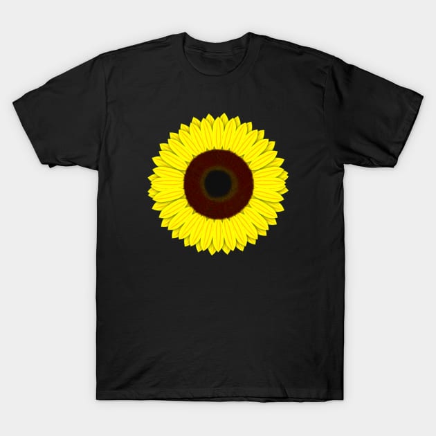 Sunflower T-Shirt by Wickedcartoons